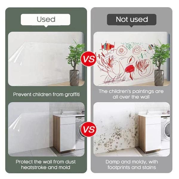 Transparent Electrostatic Wall Protection Film (Buy 1 Get 1 Free)
