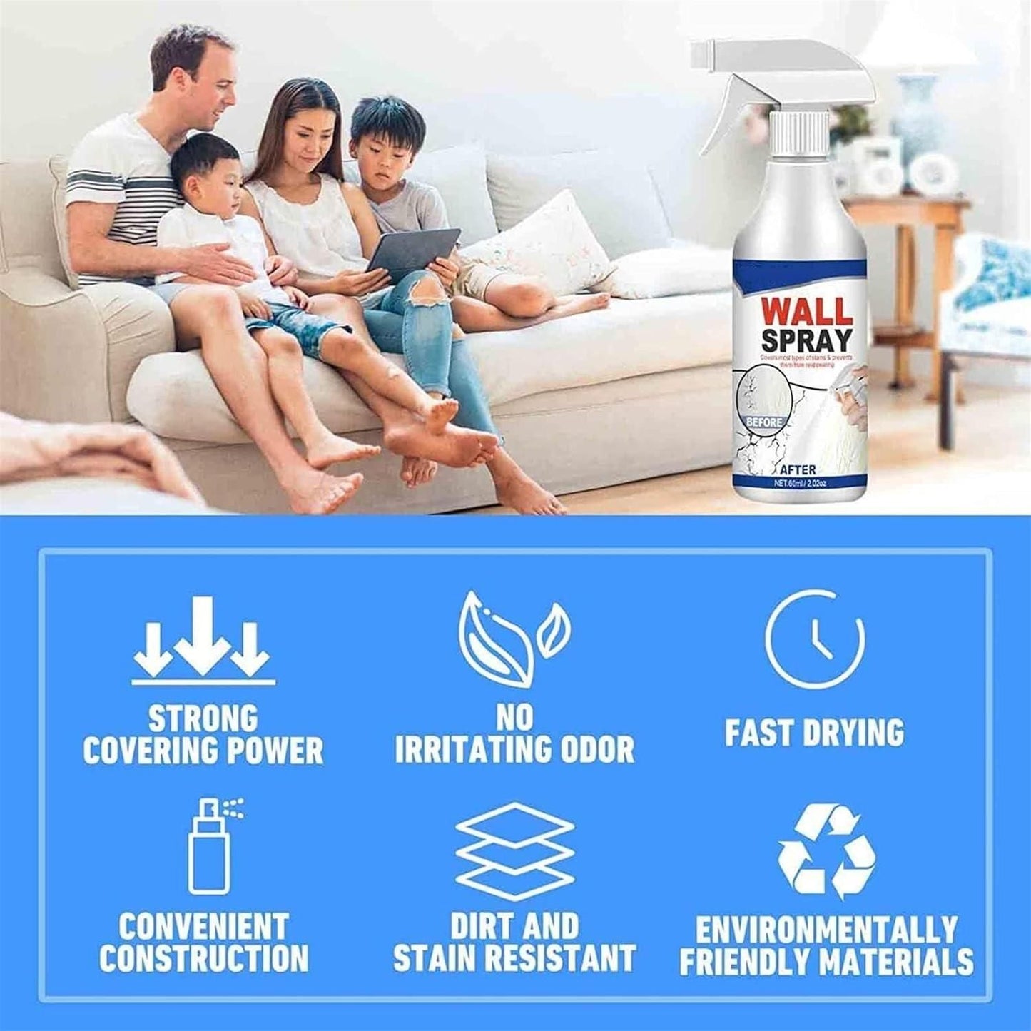 Magic Wall Repair Spray (BUY 1 GET 1 FREE)
