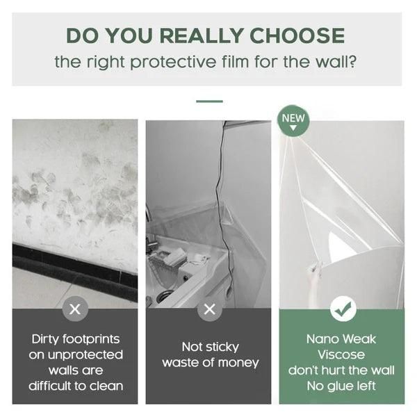 Transparent Electrostatic Wall Protection Film (Buy 1 Get 1 Free)