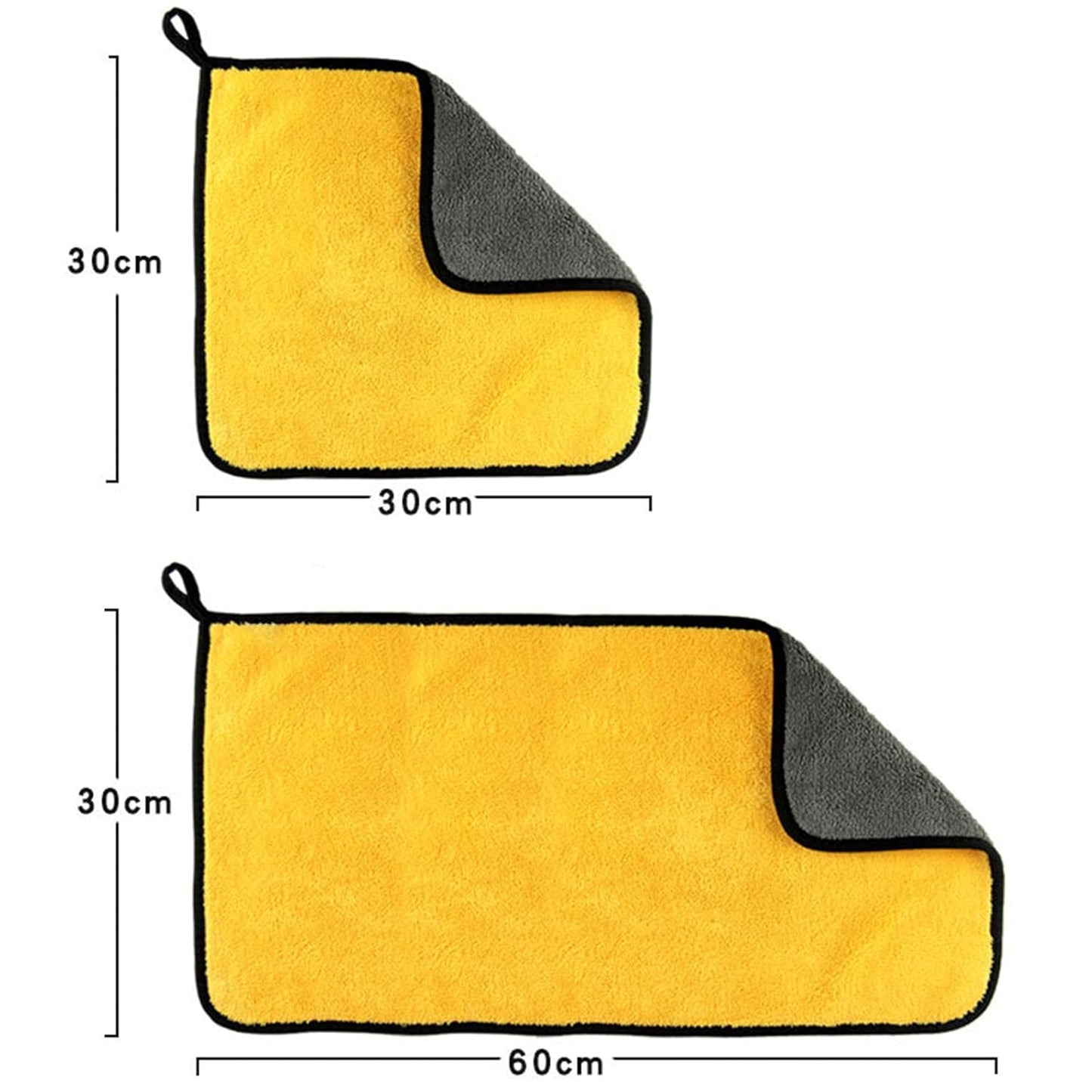 Microfiber Double-Sided Car Cloth (BUY 1 GET 1 FREE)