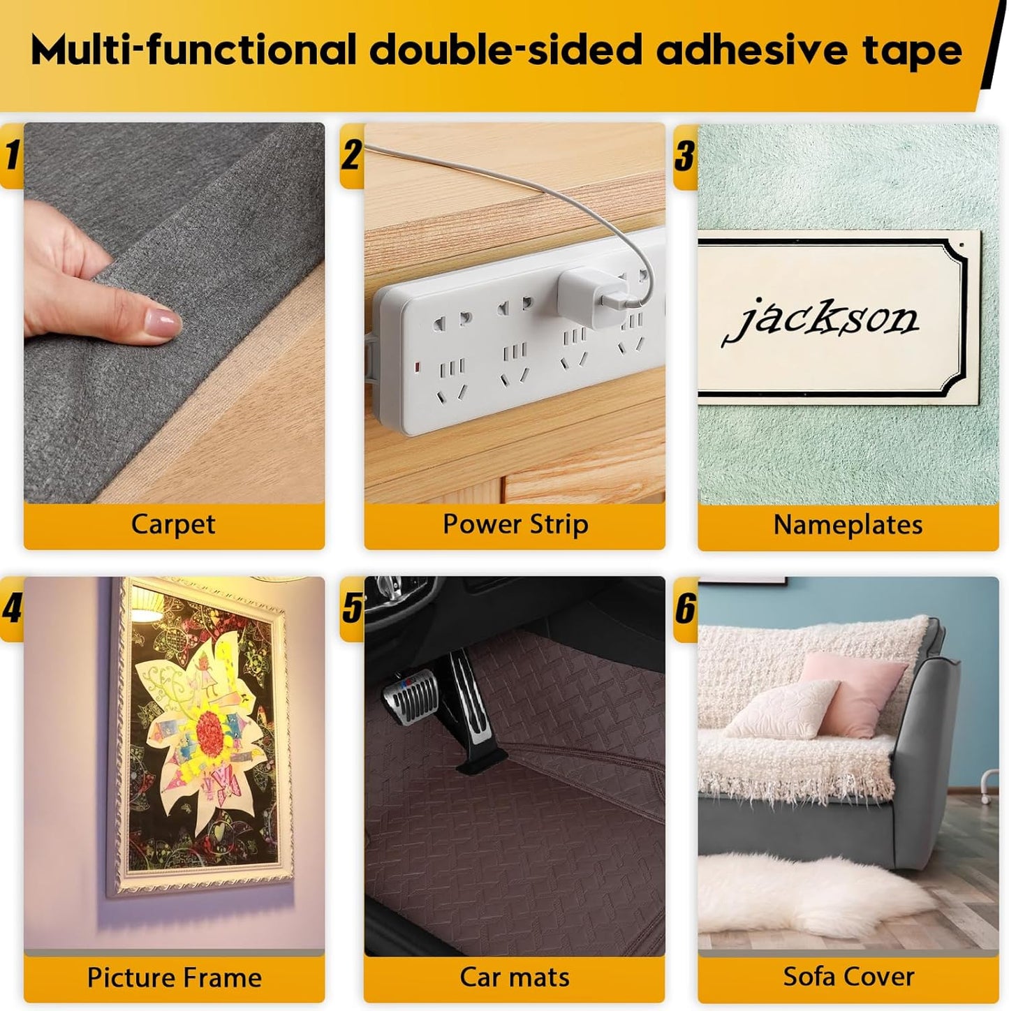 Double Sided Adhesive Mesh Tape
