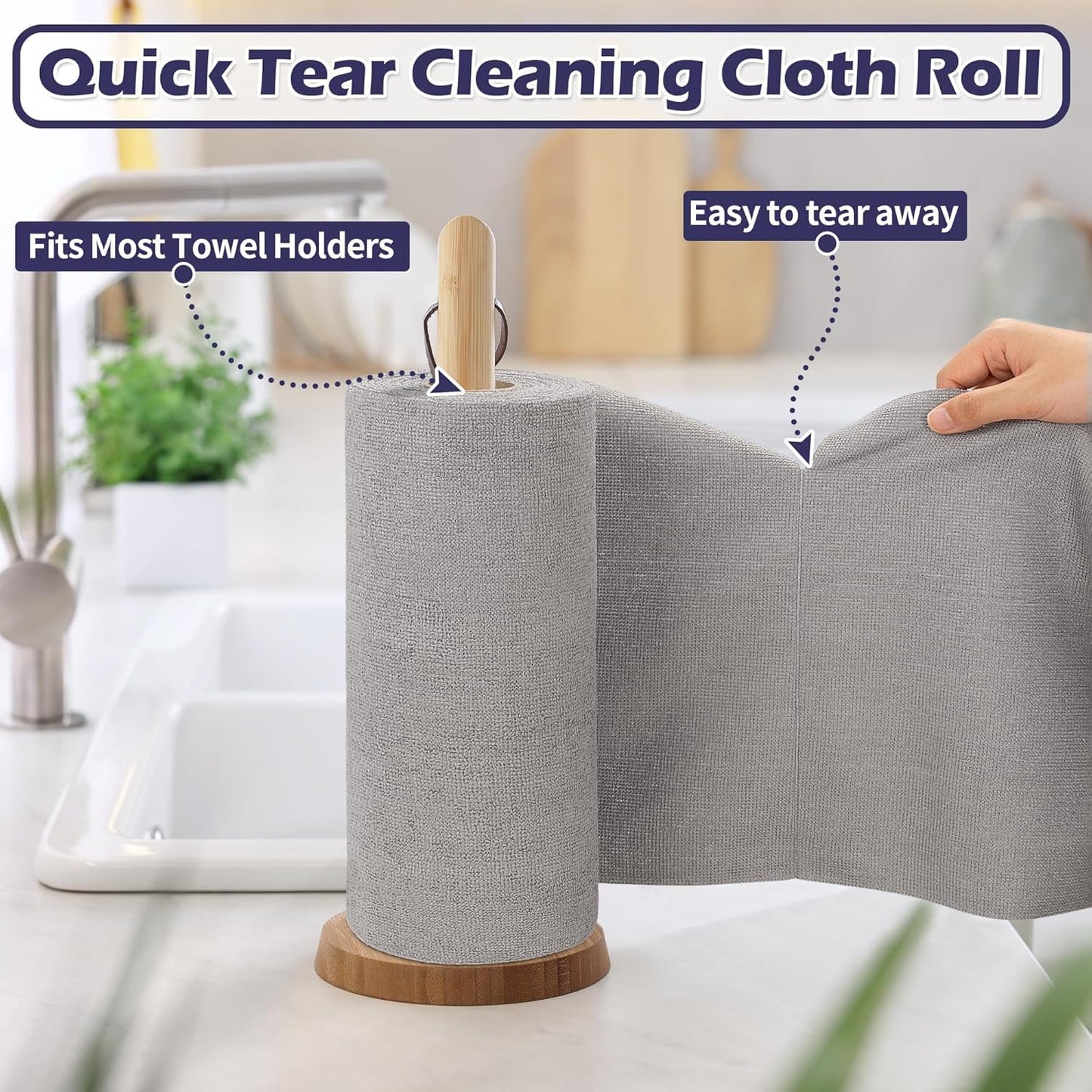 Microfiber Cleaning Cloth (25 Sheets)