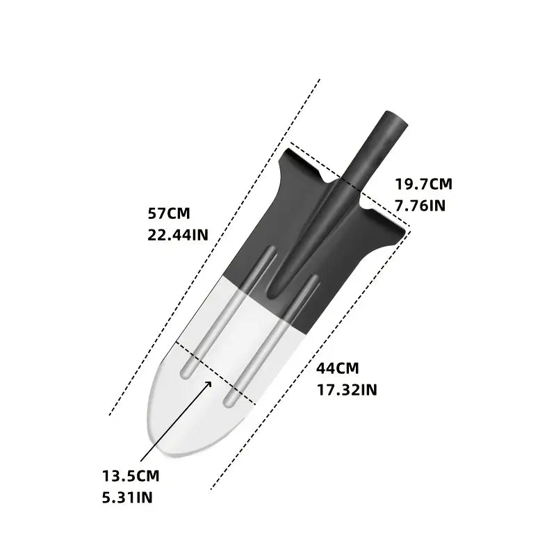 Heavy-Duty Manganese Steel Garden Shovel