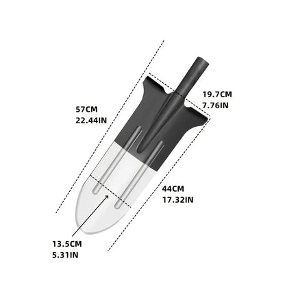 Heavy-Duty Manganese Steel Garden Shovel