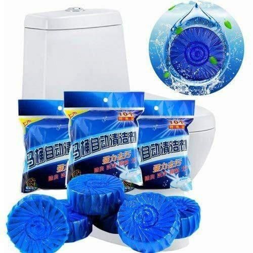 Blue Bubble Toilet Cleaner (10 Pieces)