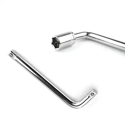 10 Pcs 1/2 Socket Wrench Spanner Set Automobile Repair Tool Box