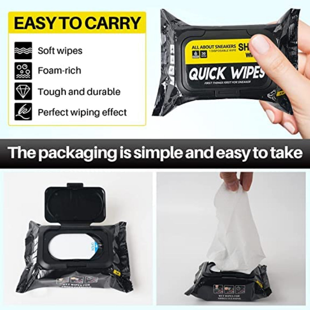 Shoe Cleaning Pads Wet Wipes