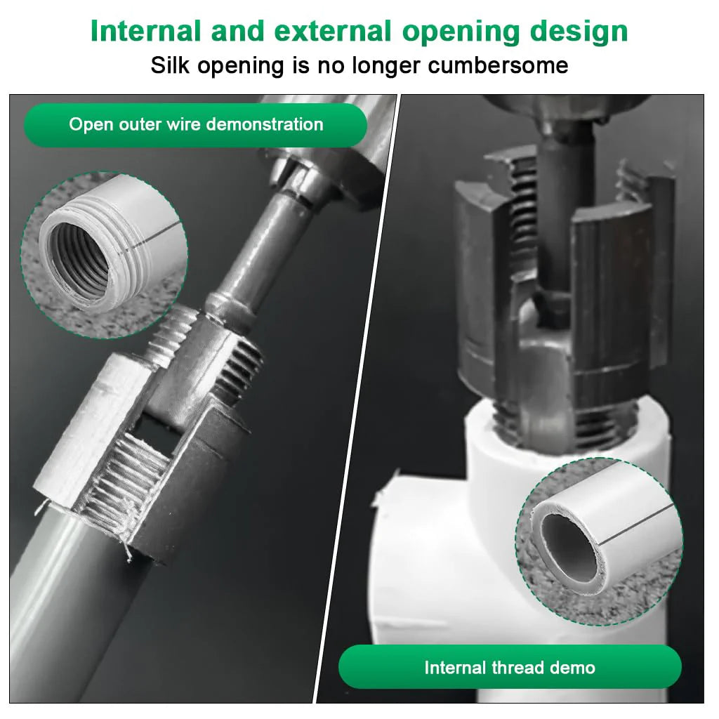 PVC Pipe Internal & External Thread Tool