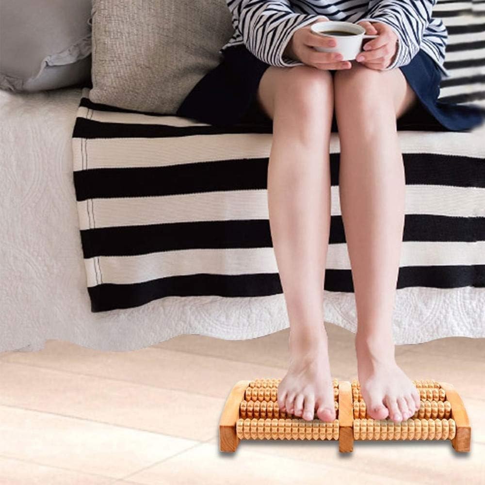 Wooden Foot Massage Roller