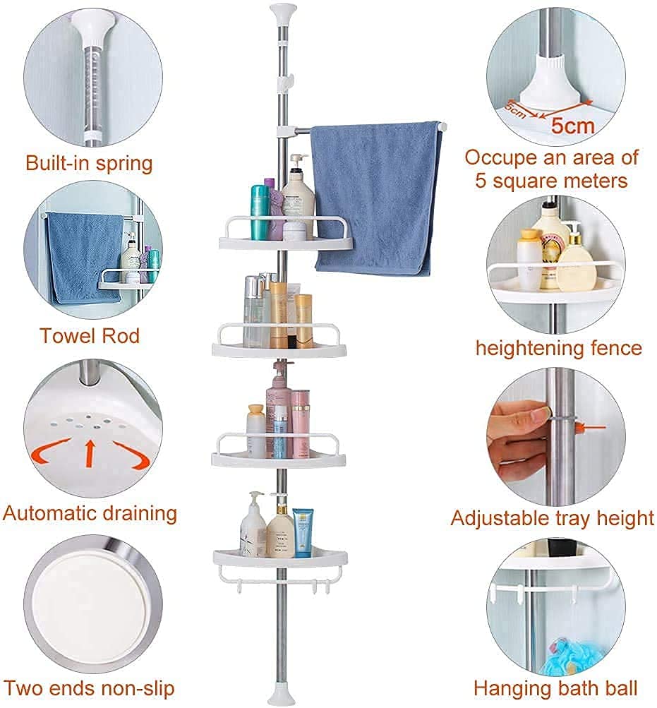 Telescopic Corner Shelf