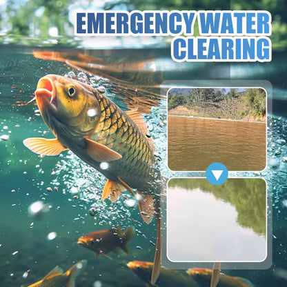 Water Clarifier & Algae Control Powder for Ponds 🐟