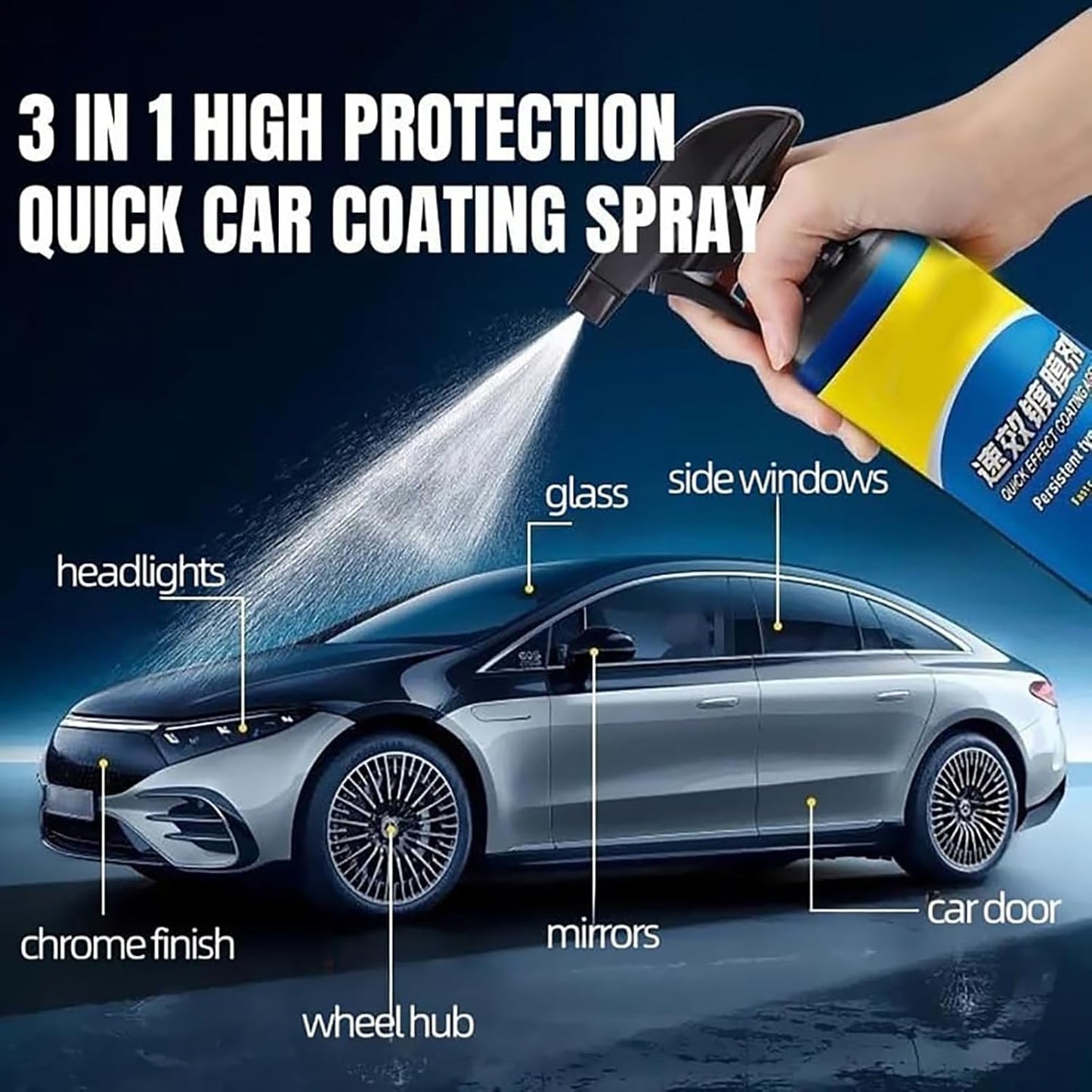 QuickShield Car Effective Spray (Buy 1 Get 1 Free)