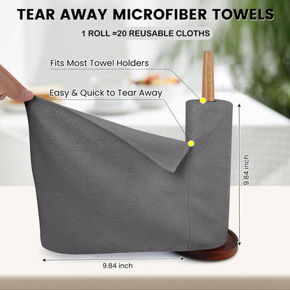 Microfiber Cleaning Cloth (25 Sheets)