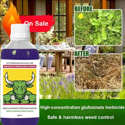 High-Concentration Glufosinate Herbicide All Crops,Organic (BUY 1 GET 1 FREE)