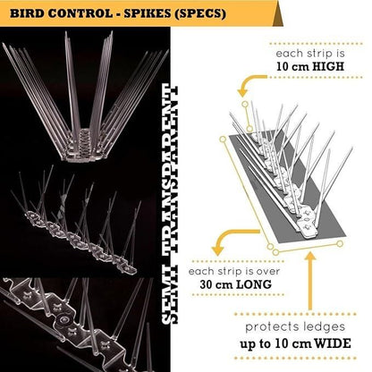 Pigeon Control Spikes (BUY 5 GET 5 )