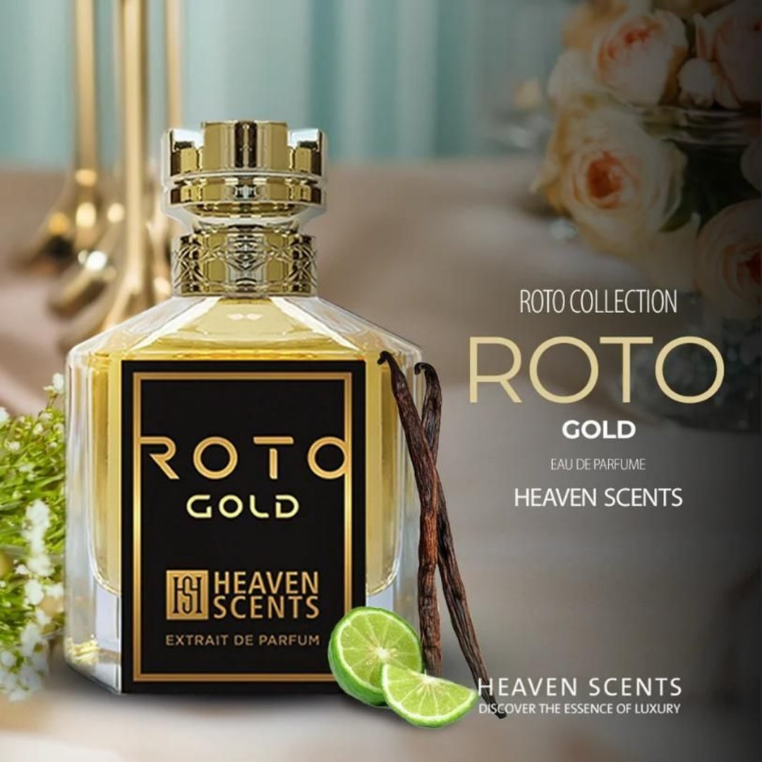 Unisex Roto Gold Perfume Spray