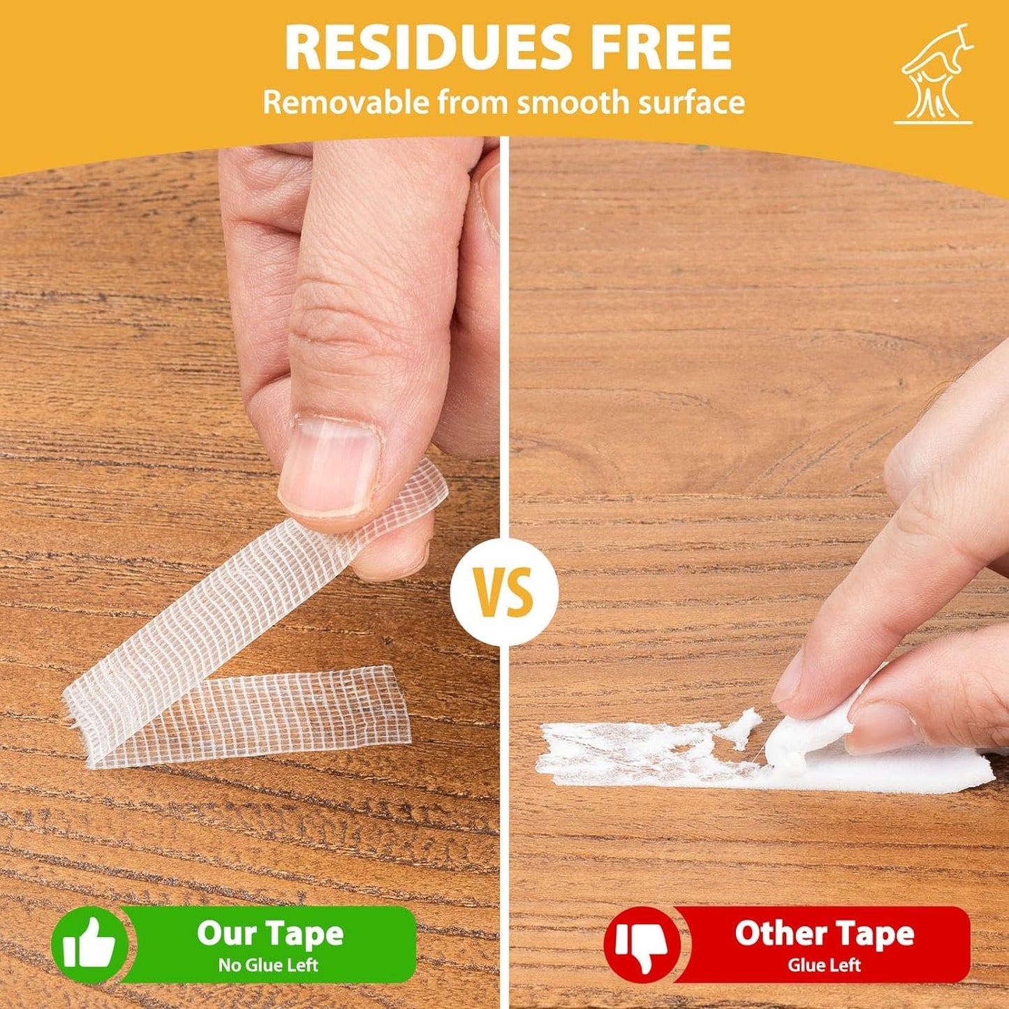 Double Sided Adhesive Mesh Tape