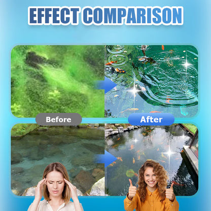 Water Clarifier & Algae Control Powder for Ponds 🐟
