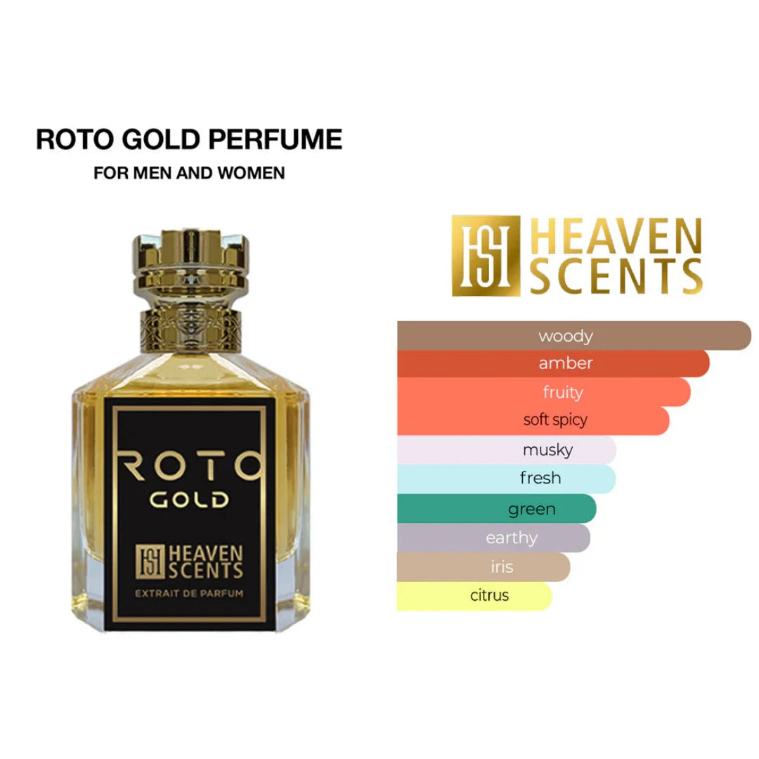 Unisex Roto Gold Perfume Spray