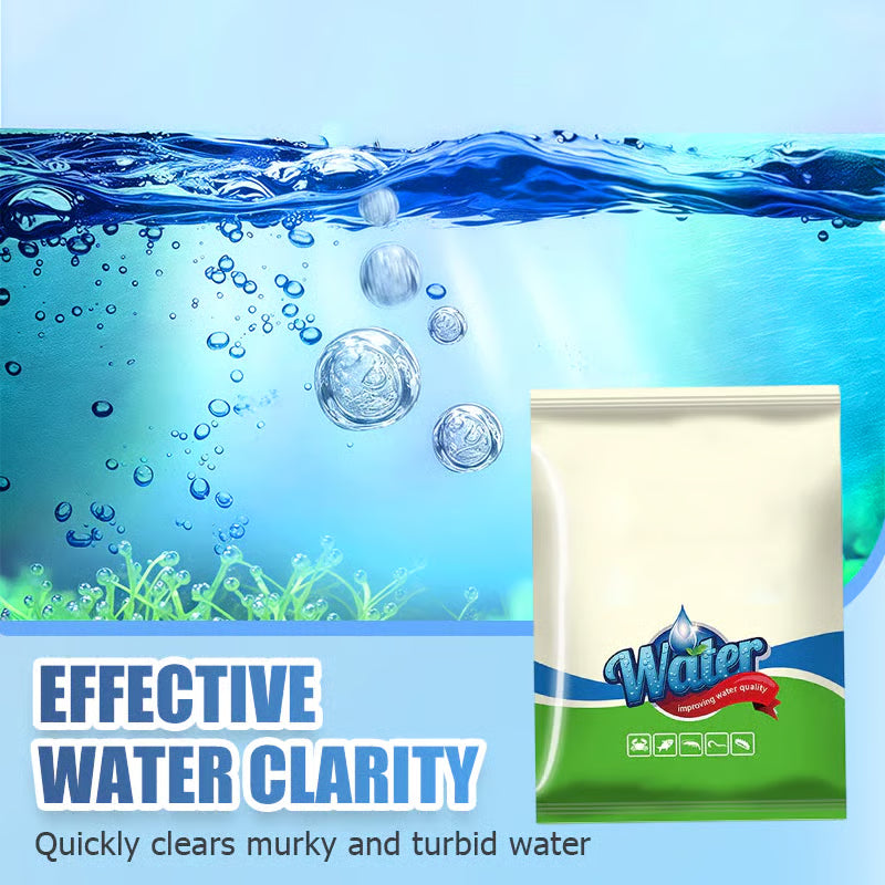 Water Clarifier & Algae Control Powder for Ponds 🐟