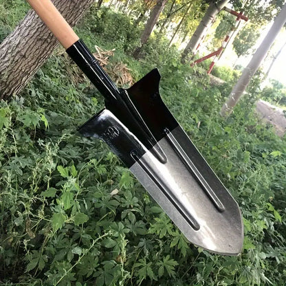 Heavy-Duty Manganese Steel Garden Shovel
