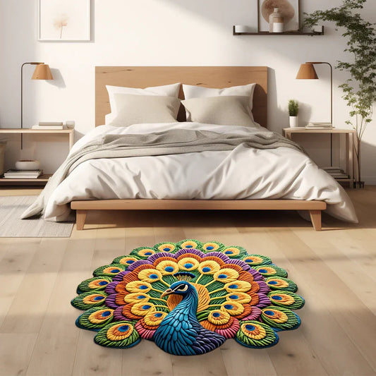 Non-Slip 3D Peacock Mat (BUY1 GET1 FREE)